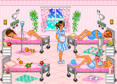 Pacjentki na oddziale w szpitalu